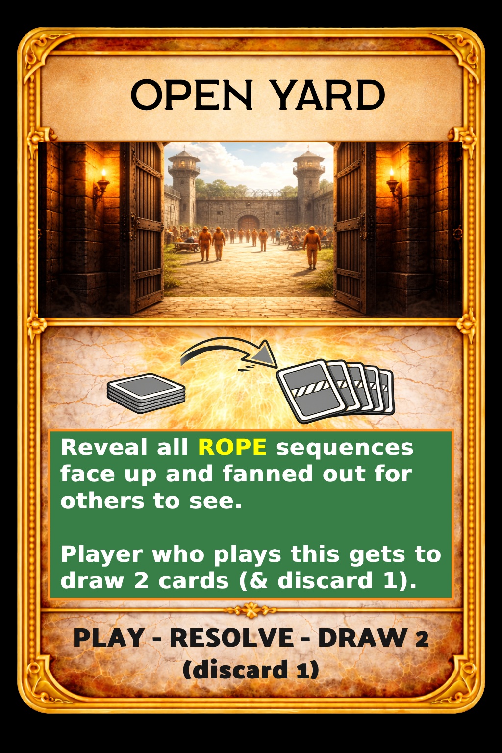 Open Yard card