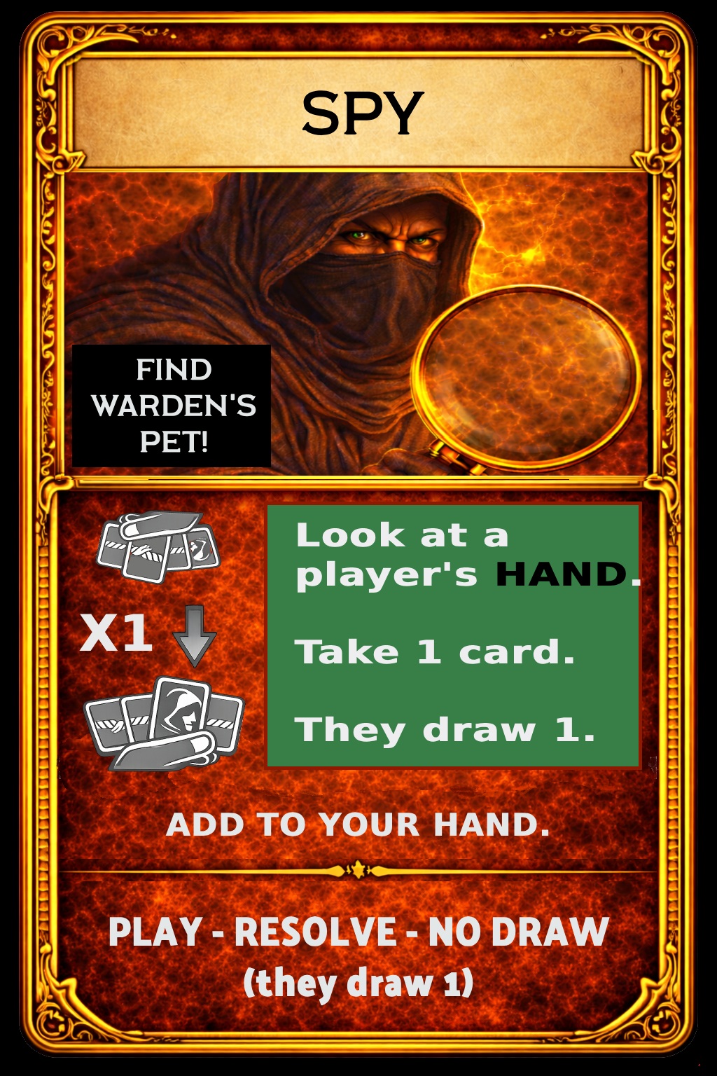Spy card